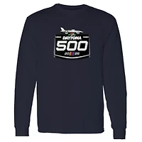 NASCAR Daytona International Speedway 2025 500 Logo Long Sleeve T-Shirt
