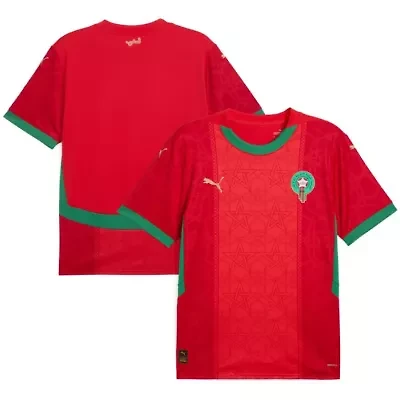 Soccer National Teams Morocco Team 2025 Home Replica Jersey