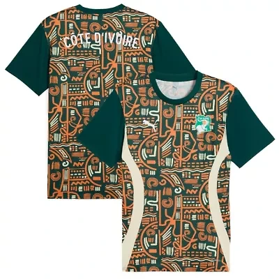 Soccer National Teams Ivory Coast Team 2025 Pre-Match Jersey