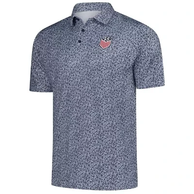 Soccer National Teams USMNT Field Ditsy Polo