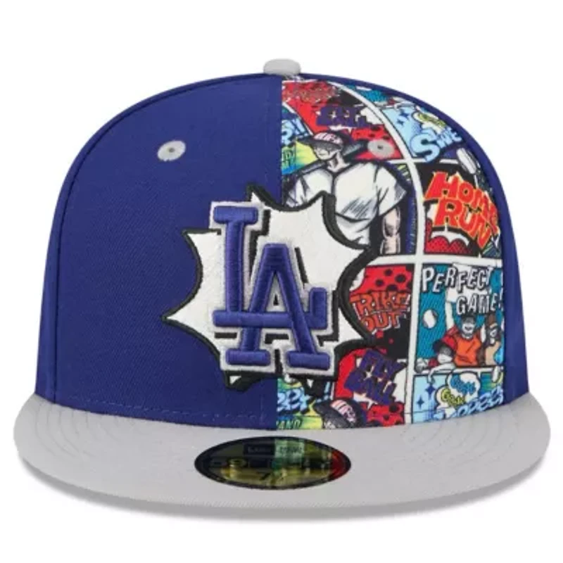 MLB Royal/Gray Los Angeles Dodgers 2025 Diamond Hero Edition 59FIFTY Fitted Hat