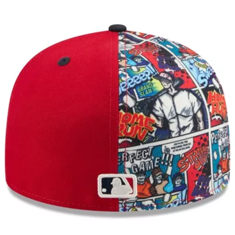 MLB Red/Navy St. Louis Cardinals 2025 Diamond Hero Edition 59FIFTY Fitted Hat