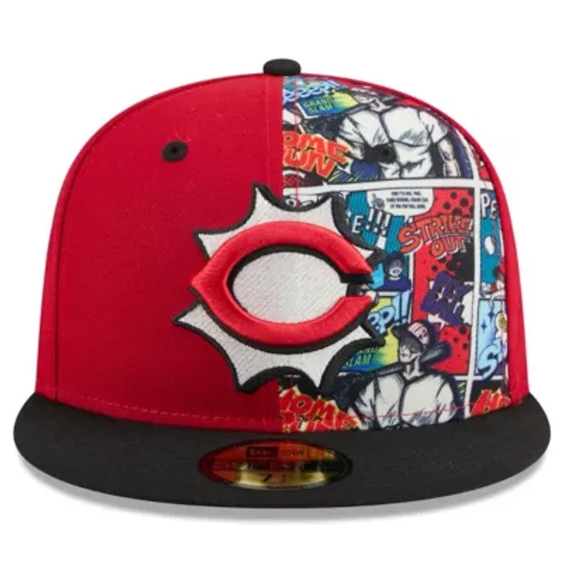 MLB Red/Black Cincinnati Reds 2025 Diamond Hero Edition 59FIFTY Fitted Hat