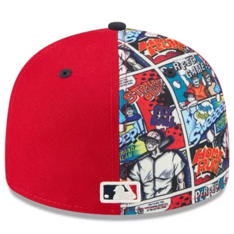 MLB Red/Navy St. Louis Cardinals 2025 Diamond Hero Edition Low 59FIFTY Fitted Hat