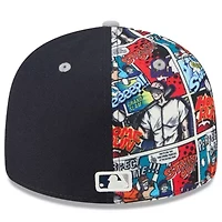 MLB Navy/Gray New York Yankees 2025 Diamond Hero Edition Low 59FIFTY Fitted Hat
