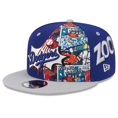 MLB Royal/Gray Los Angeles Dodgers 2025 MLB Diamond Hero Edition 9FIFTY Snapback Hat
