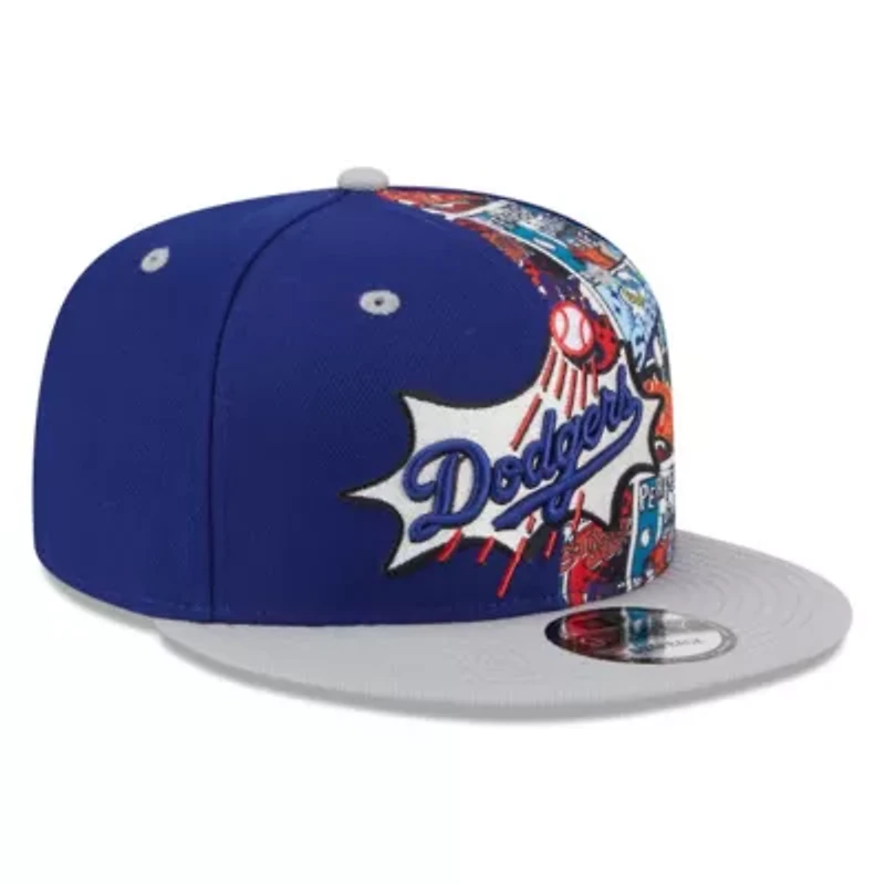 MLB Royal/Gray Los Angeles Dodgers 2025 MLB Diamond Hero Edition 9FIFTY Snapback Hat