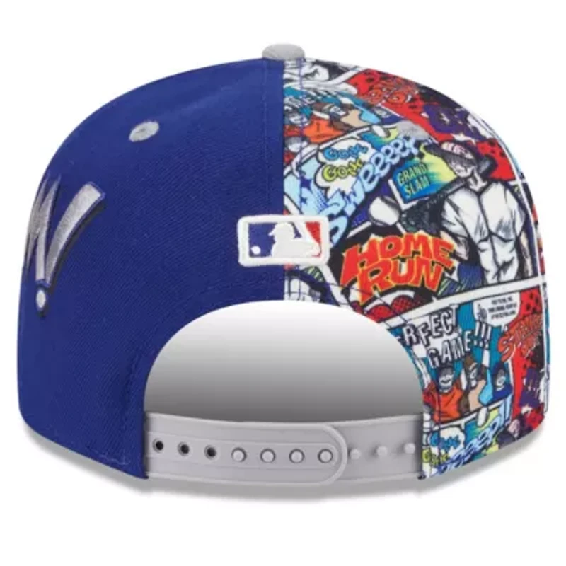 MLB Royal/Gray Los Angeles Dodgers 2025 MLB Diamond Hero Edition 9FIFTY Snapback Hat