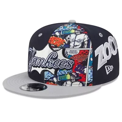 MLB Navy/Gray New York Yankees 2025 MLB Diamond Hero Edition 9FIFTY Snapback Hat