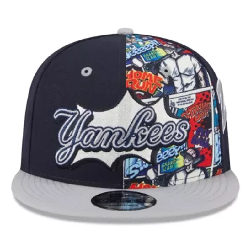 MLB Navy/Gray New York Yankees 2025 MLB Diamond Hero Edition 9FIFTY Snapback Hat