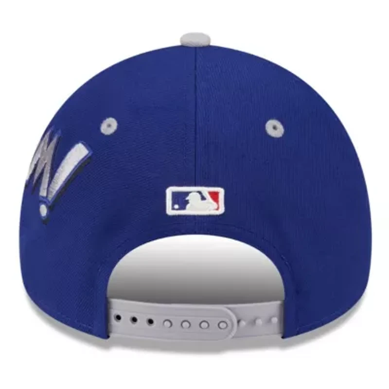 MLB Royal/Gray Los Angeles Dodgers 2025 MLB Diamond Hero Edition A-Frame 9FORTY Adjustable Hat