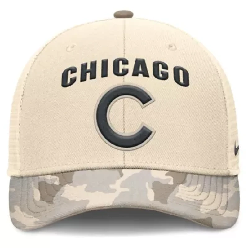 MLB Nike Chicago Cubs Pack Rise Adjustable Trucker Hat