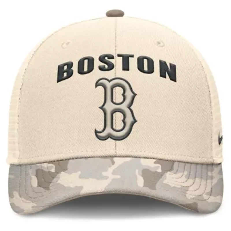 Boston Red Sox MLB Nike Boston Sox Pack Rise Adjustable Trucker Hat