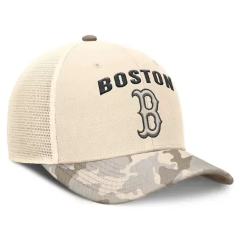 Boston Red Sox MLB Nike Boston Sox Pack Rise Adjustable Trucker Hat