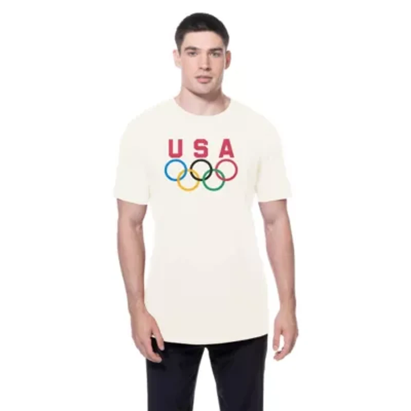 Olympics Team USA 5 Rings Chrome T-Shirt