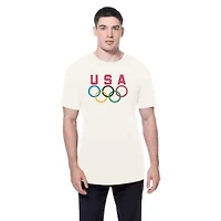 Olympics Team USA 5 Rings Chrome T-Shirt