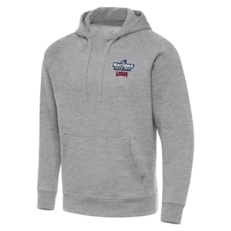 NHL 4 Nations Face-Off USA Hockey 2025 Face Off Victory Pullover Hoodie