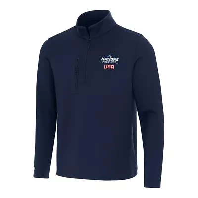 NHL 4 Nations Face-Off USA Hockey 2025 Face Off Insider Quarter-Zip Top