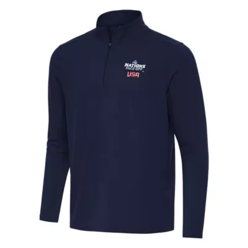 NHL 4 Nations Face-Off USA Hockey 2025 Face Off Intent Quarter-Zip Top