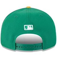 Oakland Athletics MLB Green/Gold Baseball Hall of Fame Retro Crown 9FIFTY Adjustable Hat