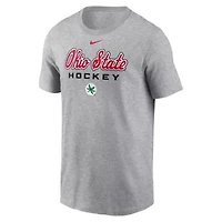 NCAA Nike Ohio State Buckeyes Hockey T-Shirt