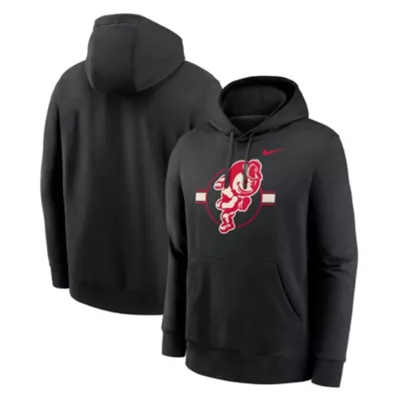 NCAA Nike Ohio State Buckeyes Hockey Club Fleece Pullover Hoodie