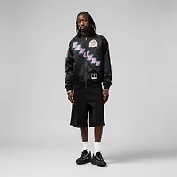 NHL Unisex Mark Messier New York Rangers Maxxed Out Full-Zip Satin Jacket