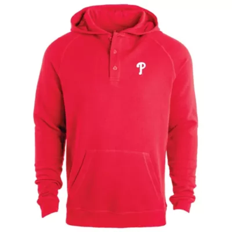 MLB Philadelphia Phillies Montana Lightweight Raglan Pullover Hoodie