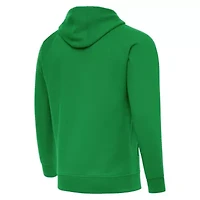 NBA Kelly New York Knicks St. Patrick's Day Victory Raglan Pullover Hoodie