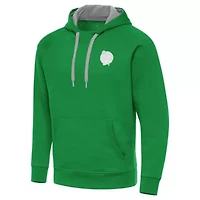 NBA Kelly Boston Celtics St. Patrick's Day Victory Raglan Pullover Hoodie