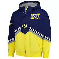 NCAA Navy/Maize Michigan Wolverines Throw It Back Retro Full-Zip Windbreaker Jacket