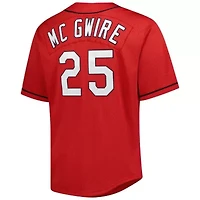 MLB Mark McGwire St. Louis Cardinals Big & Tall Cooperstown Collection Baseball Jersey