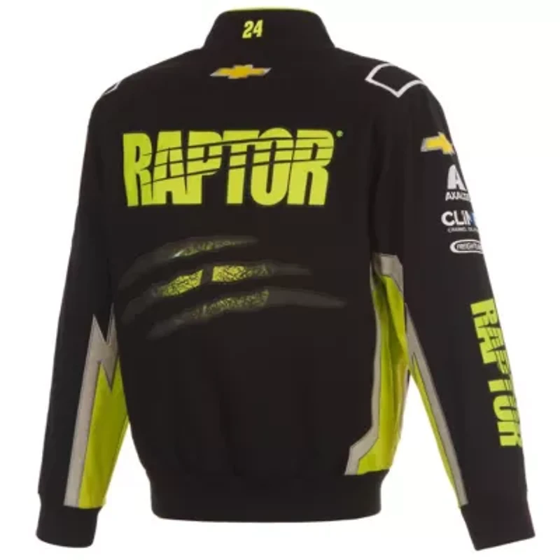 NASCAR William Byron Raptor Full-Snap Twill Uniform Jacket
