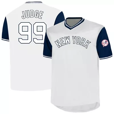 MLB Aaron Judge New York Yankees Big & Tall Name Number Birdeye V-Neck T-Shirt