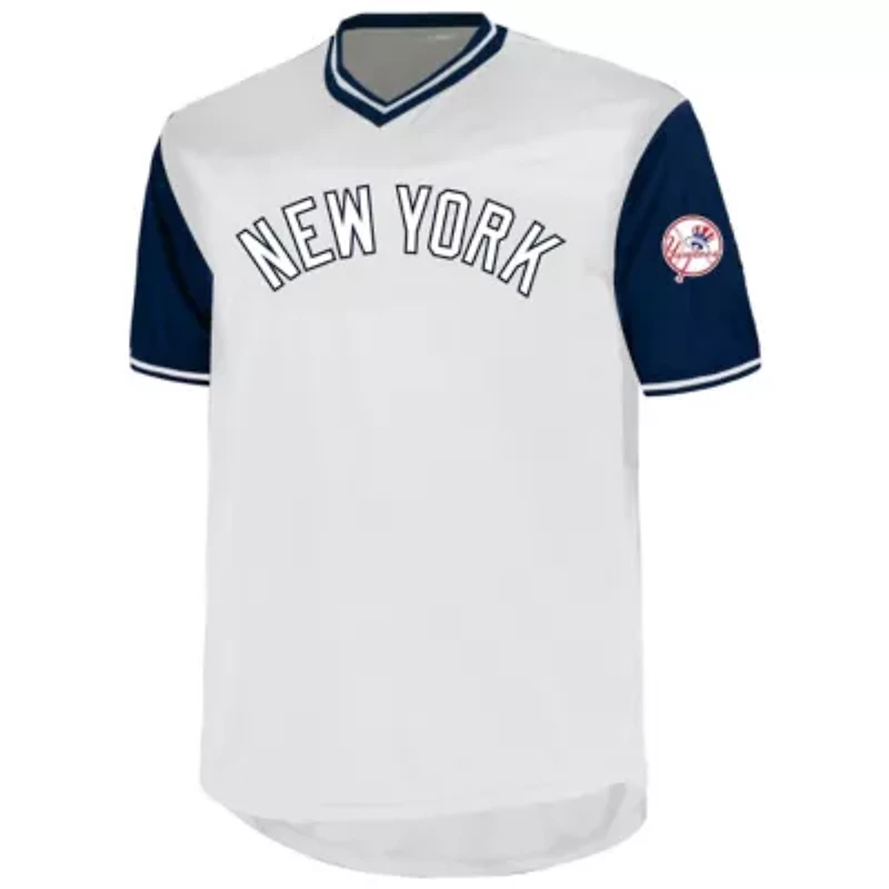MLB Aaron Judge New York Yankees Big & Tall Name Number Birdeye V-Neck T-Shirt