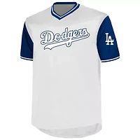 MLB Mookie Betts Los Angeles Dodgers Big & Tall Name Number Birdeye V-Neck T-Shirt