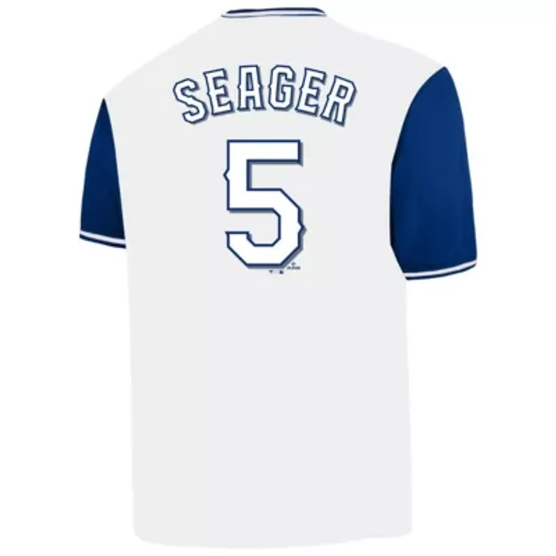 MLB Corey Seager Texas Rangers Big & Tall Name Number Birdeye V-Neck T-Shirt