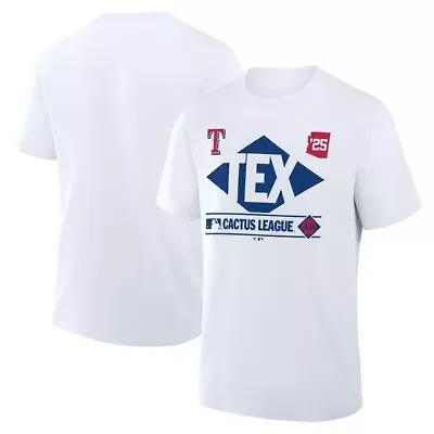 MLB Fanatics Texas Rangers 2025 Spring Training Cactus League True Icon T-Shirt