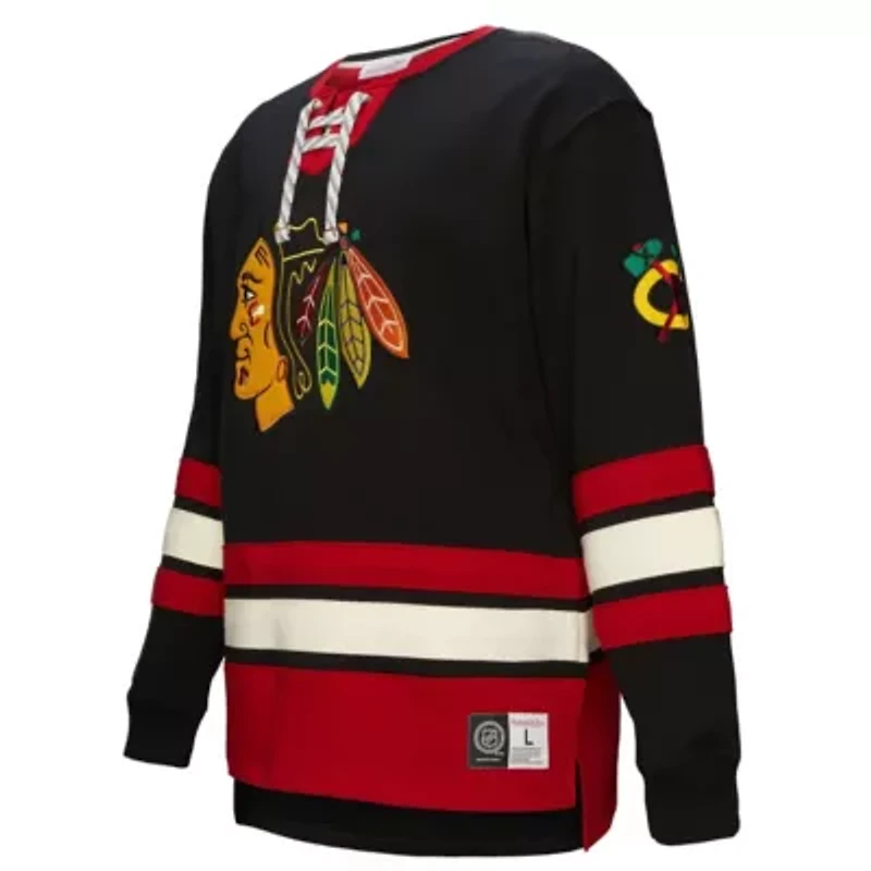 NHL Chicago Blackhawks Lace-Up Pullover Sweatshirt
