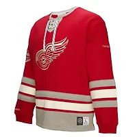 NHL Detroit Wings Lace-Up Pullover Sweatshirt
