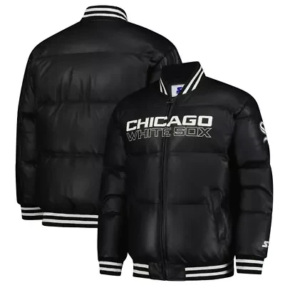 Chicago White Sox MLB Full-Zip Leather Jacket