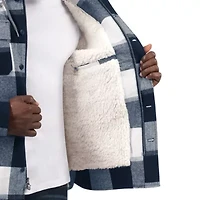 MLB New York Yankees Plaid Full-Zip Hoodie Jacket