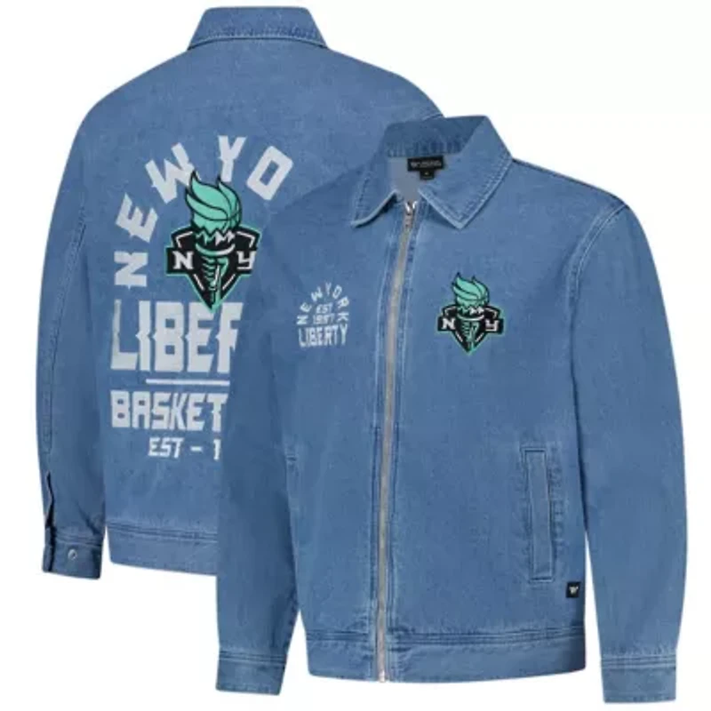 WNBA Unisex New York Liberty Full-Zip Jacket