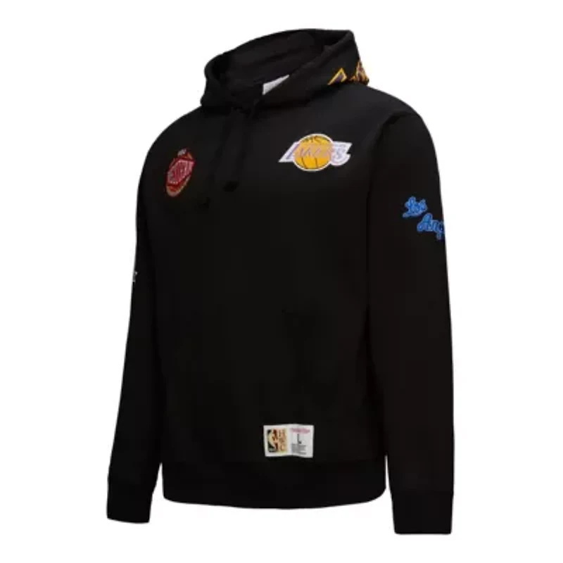 NBA Los Angeles Lakers Hardwood Classics Blackout Collection Pullover Hoodie