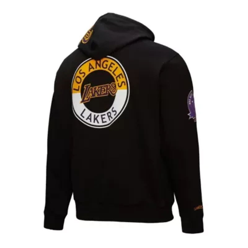 NBA Los Angeles Lakers Hardwood Classics Blackout Collection Pullover Hoodie