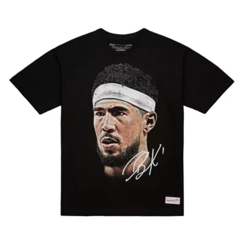 Multi-Team NBA Unisex Devin Booker Real Big Face Player T-Shirt