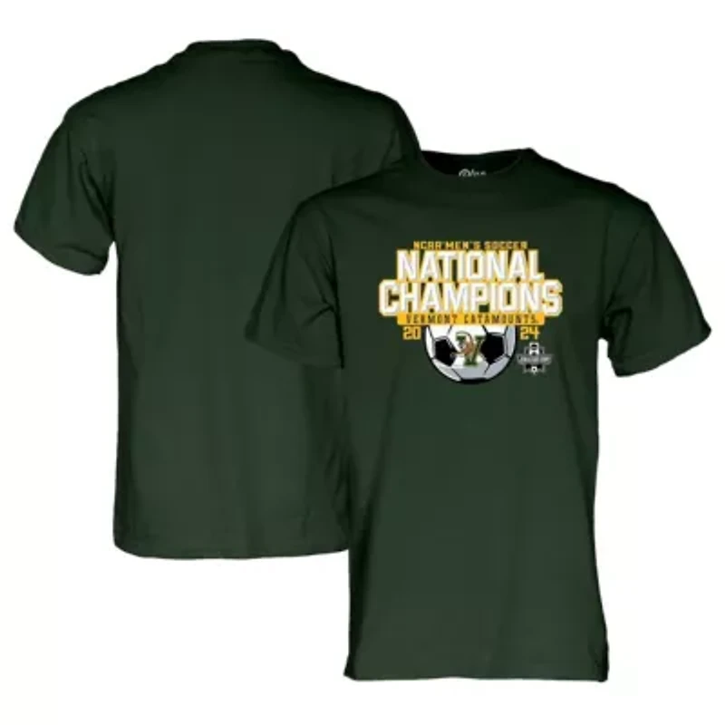 NCAA Vermont Catamounts 2024 Soccer National s T-Shirt