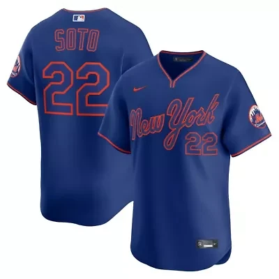 MLB Nike Juan Soto New York Mets Alternate Limited Player Jersey