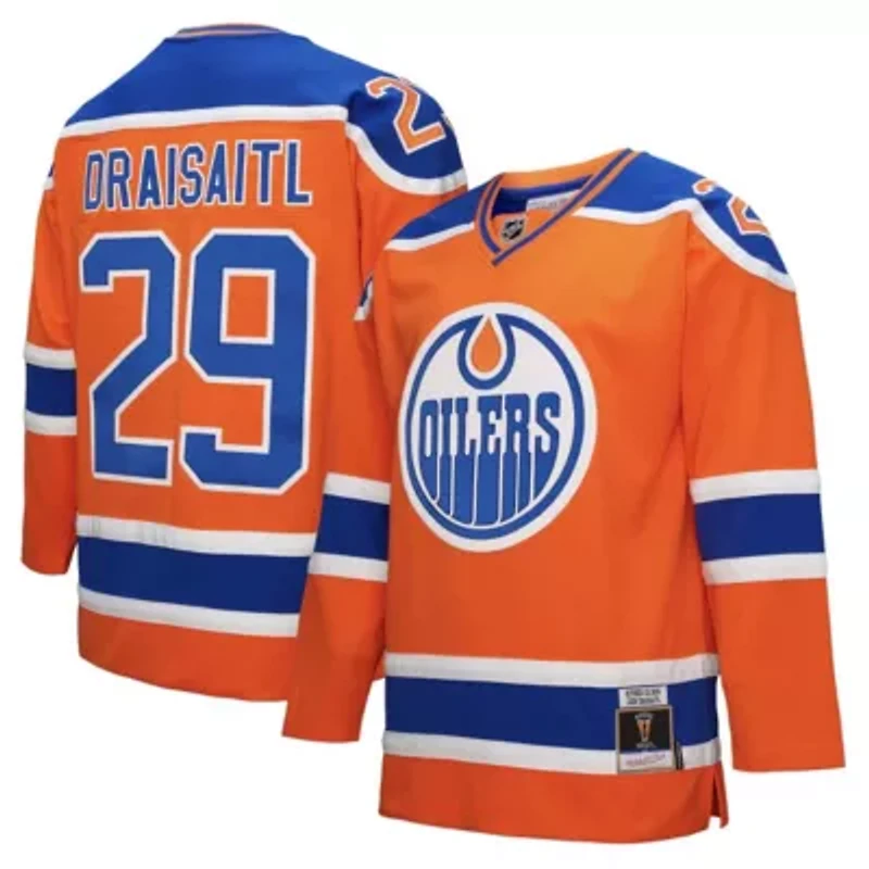 NHL Leon Draisaitl Edmonton Oilers Power Play Jersey