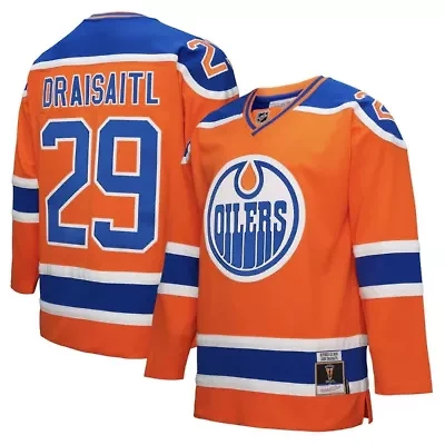 NHL Leon Draisaitl Edmonton Oilers Power Play Jersey